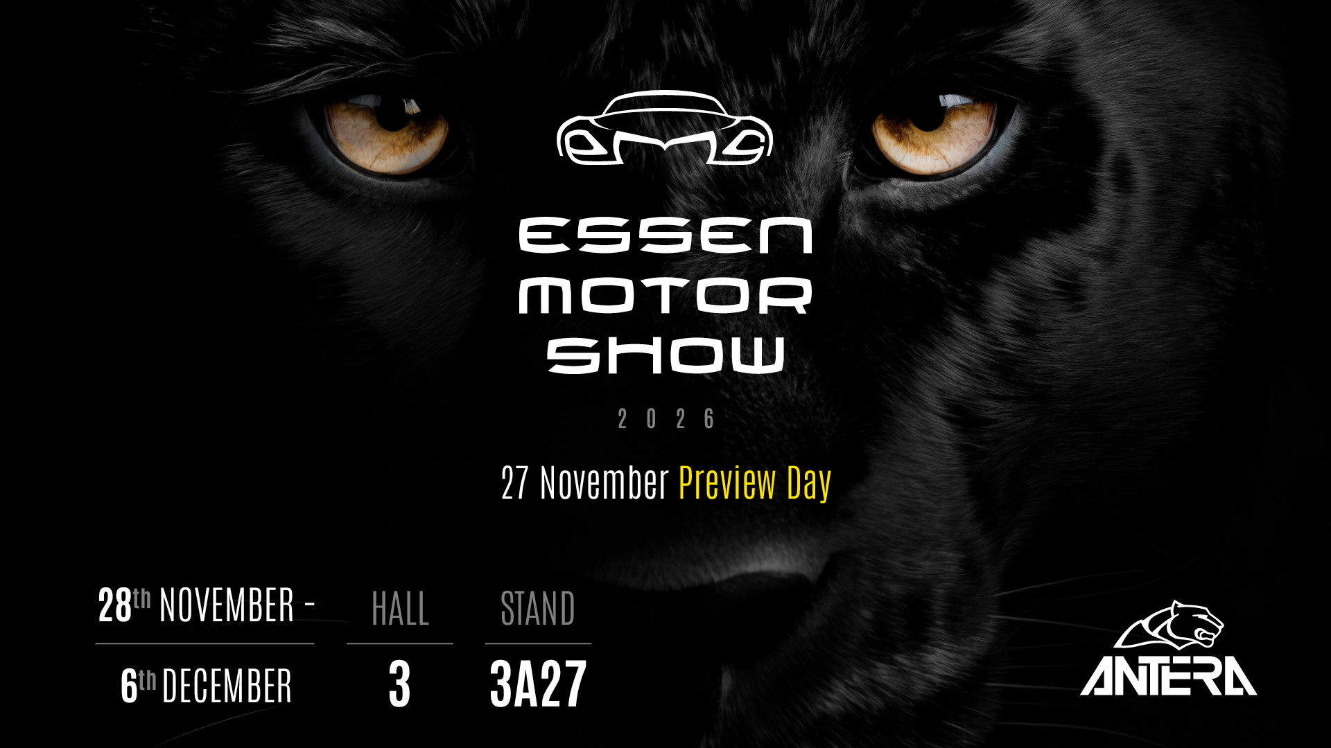 Antera all'Essen Motor Show 2026!