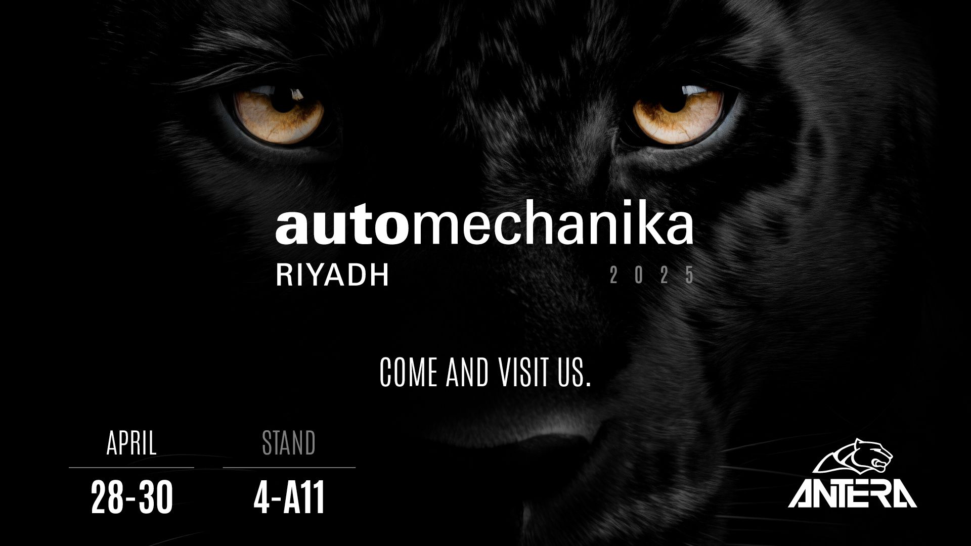 Antera attends Automechanika Riyadh 2025: visit us at Stand 4 - A11