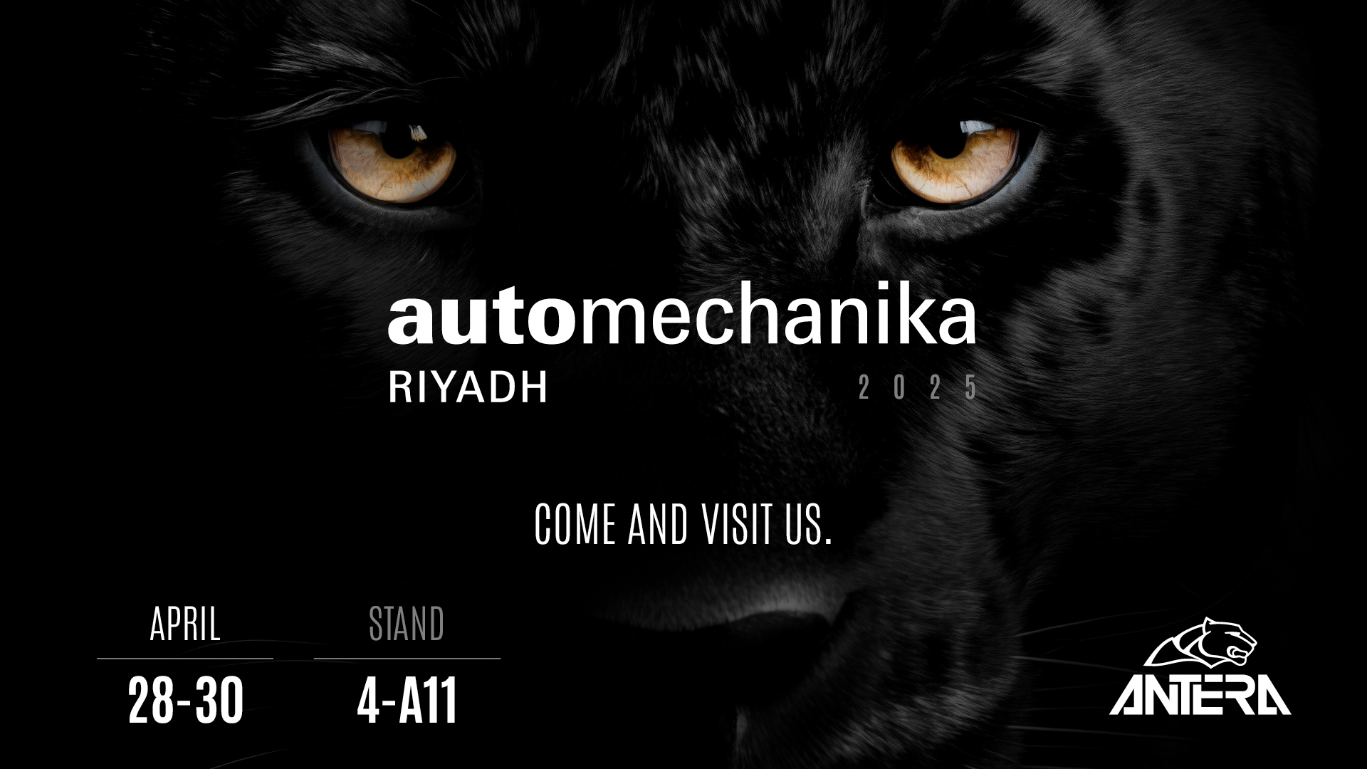 Antera attends Automechanika Riyadh 2025: visit us at Stand 4 - A11